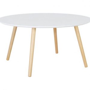 Round Coffee Table - White