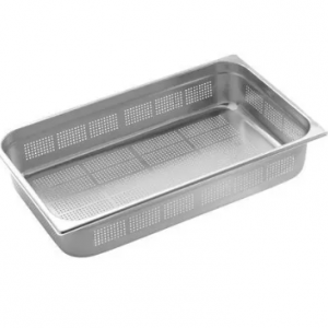 Steam Pan 1/1 Size Perforated 150mm
