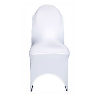 Chair Cover - White Lycra
