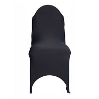 Chair Cover - Black Lycra