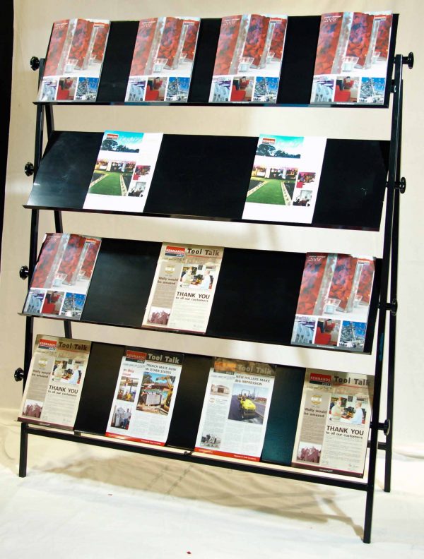 Brochure Rack 4 Shelf